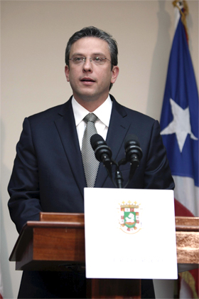 El gobernador Alejandro García Padilla se expresa sobre el arrendamiento del aeropuerto LMM